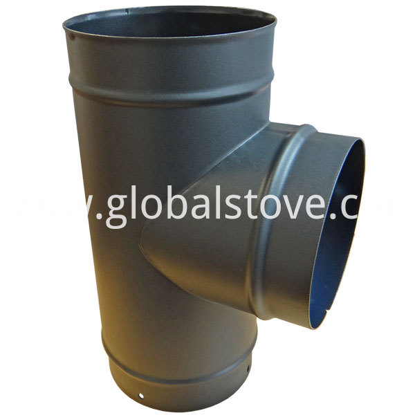 Stove accessories 90 degree tee Stove accessories 90 degree tee
